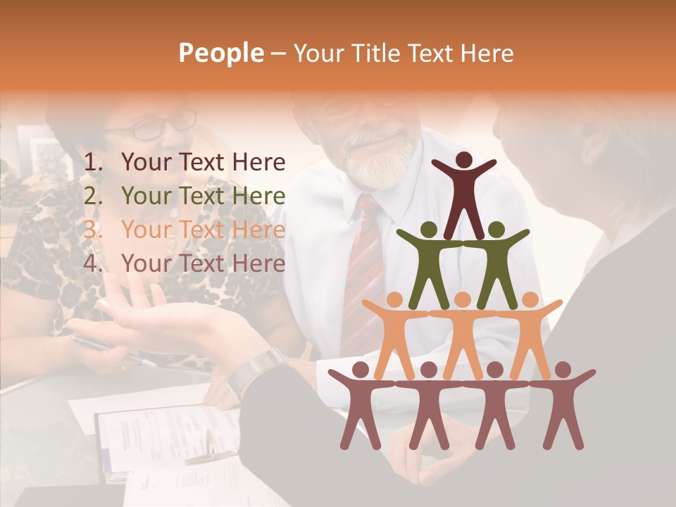 Aging Human Two PowerPoint Template