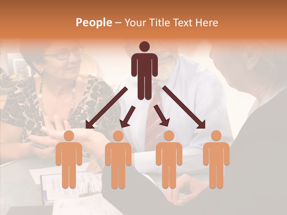 Aging Human Two PowerPoint Template