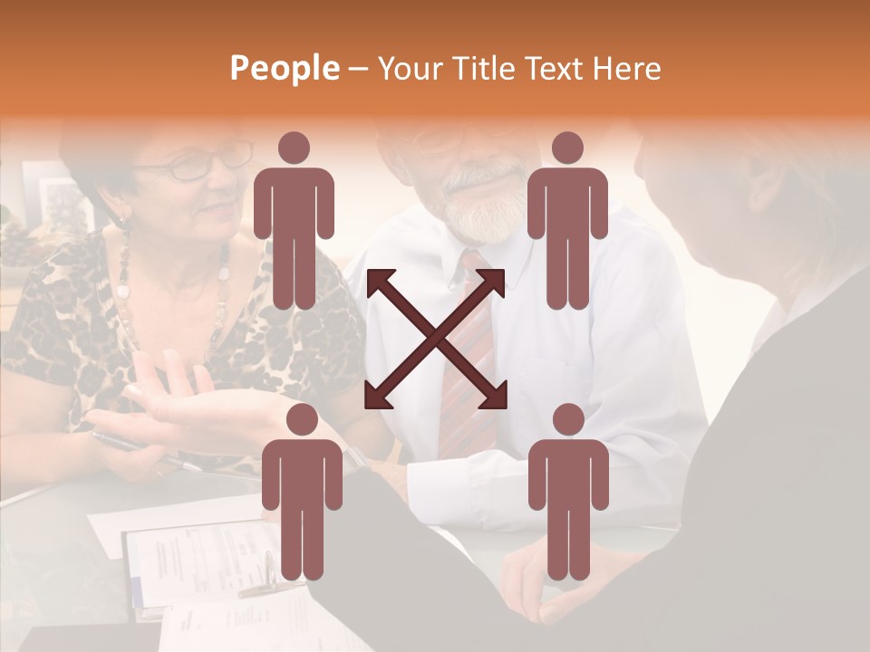 Aging Human Two PowerPoint Template