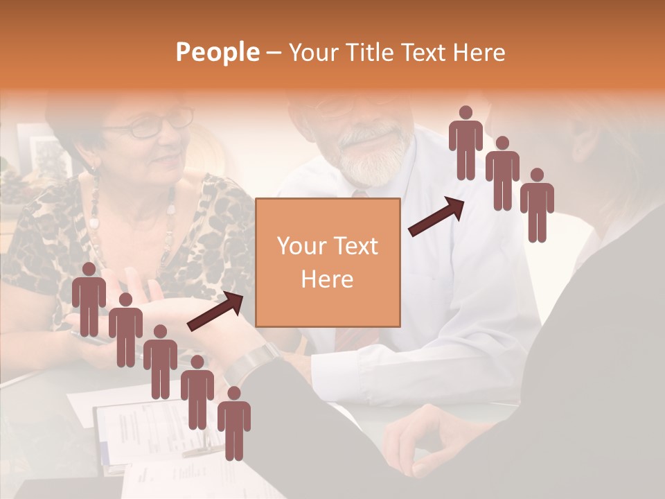 Aging Human Two PowerPoint Template