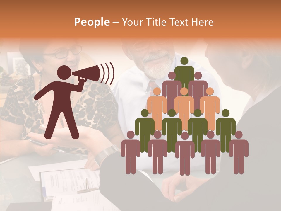 Aging Human Two PowerPoint Template