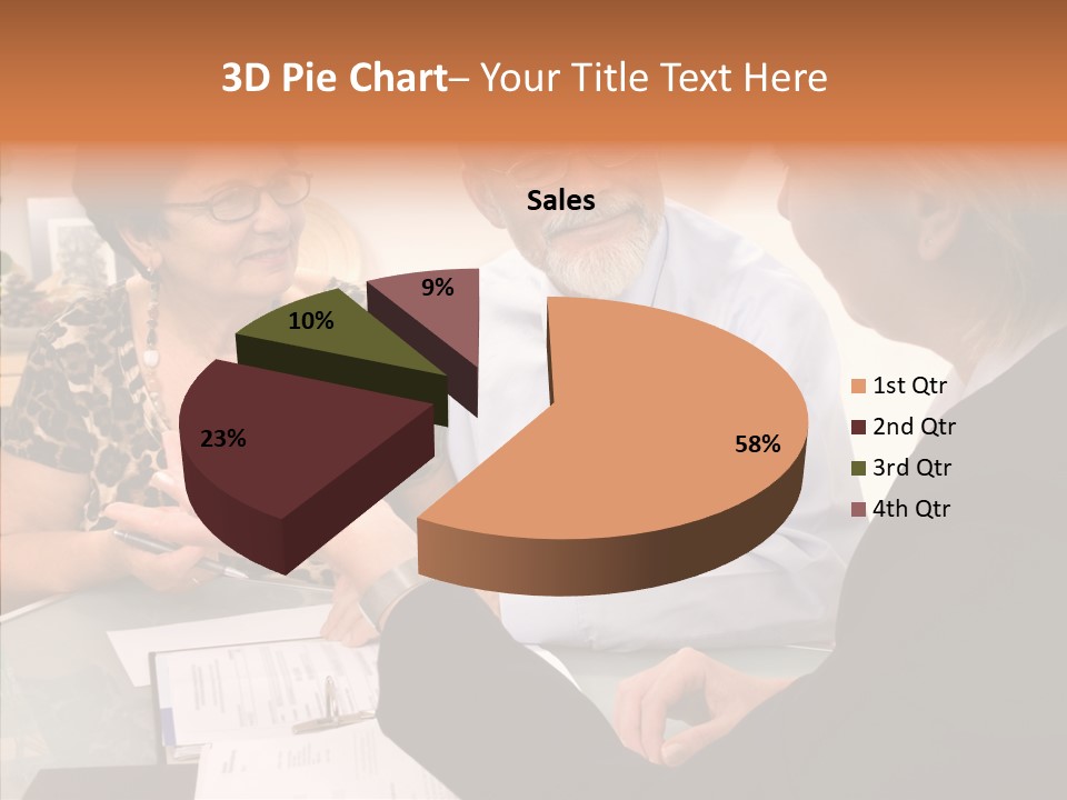 Aging Human Two PowerPoint Template