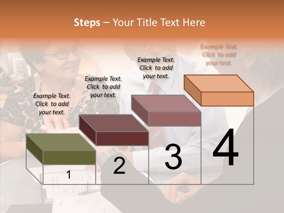 Aging Human Two PowerPoint Template