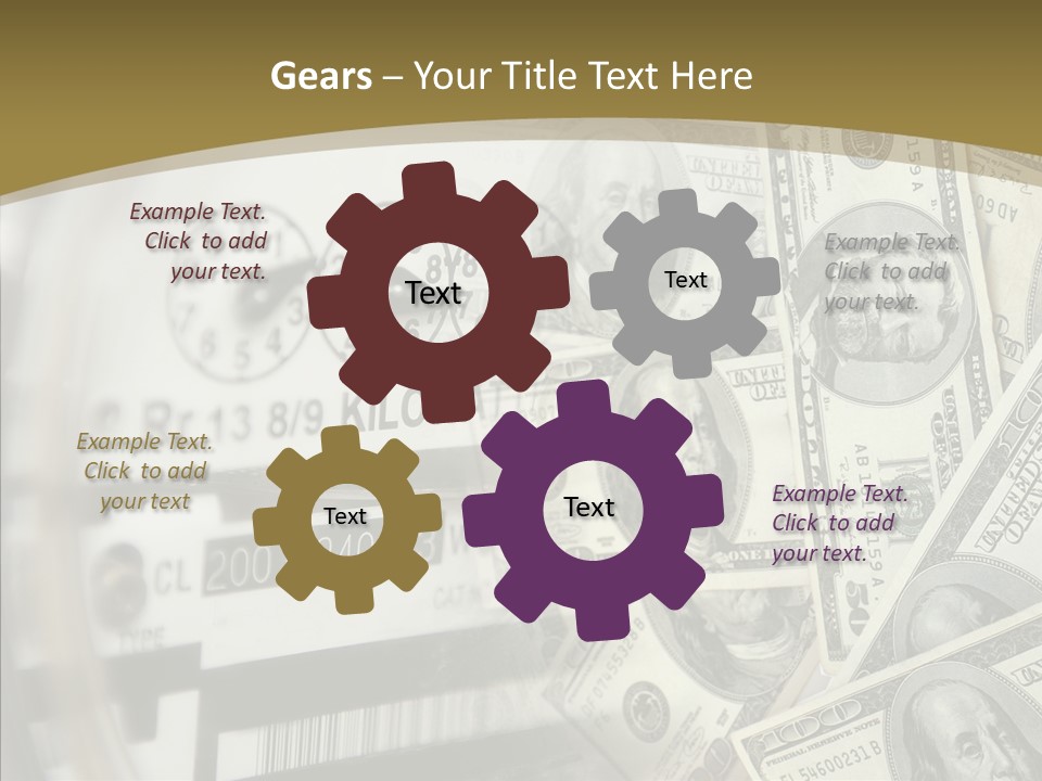 Aging Finger Two PowerPoint Template