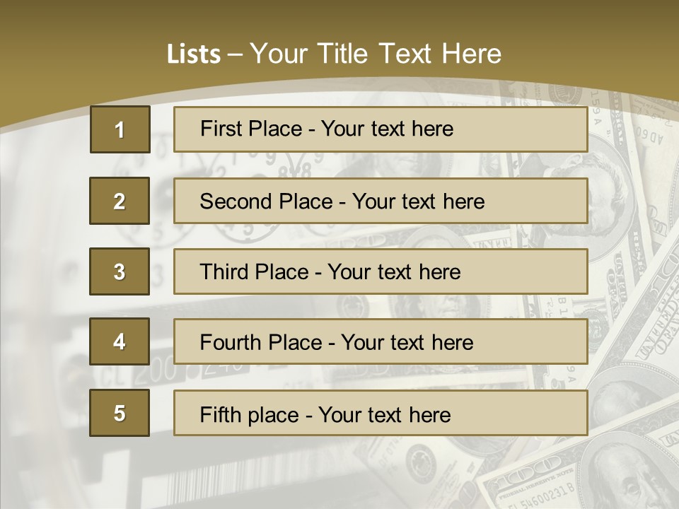 Aging Finger Two PowerPoint Template