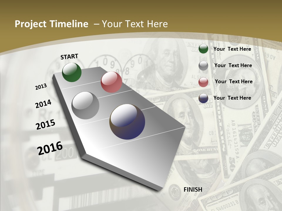 Aging Finger Two PowerPoint Template