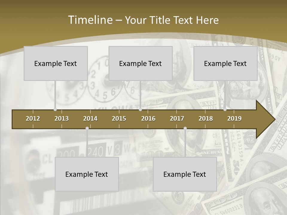 Aging Finger Two PowerPoint Template