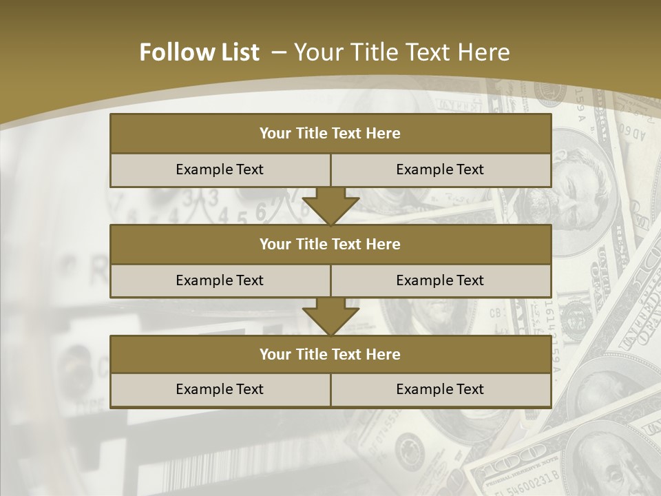 Aging Finger Two PowerPoint Template