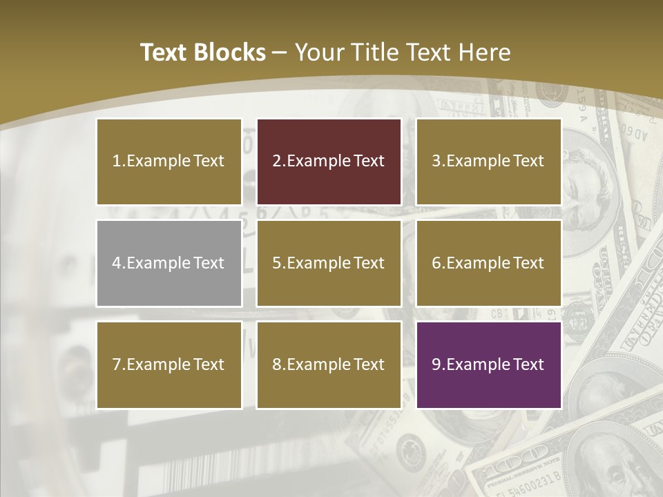 Aging Finger Two PowerPoint Template