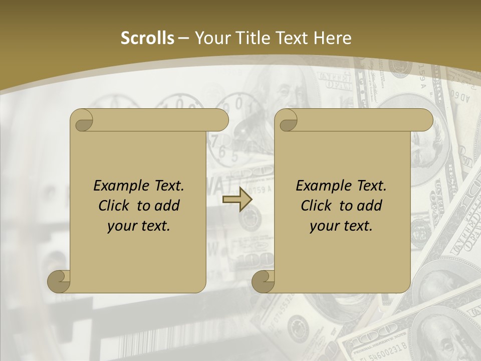 Aging Finger Two PowerPoint Template