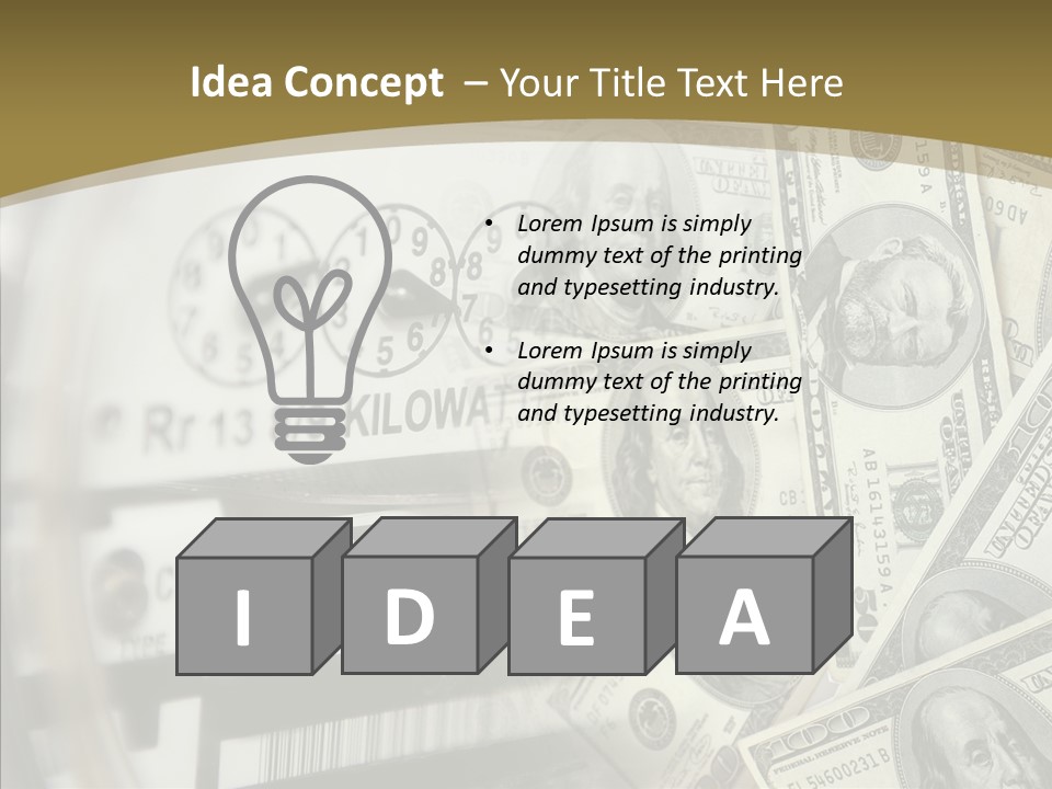 Aging Finger Two PowerPoint Template