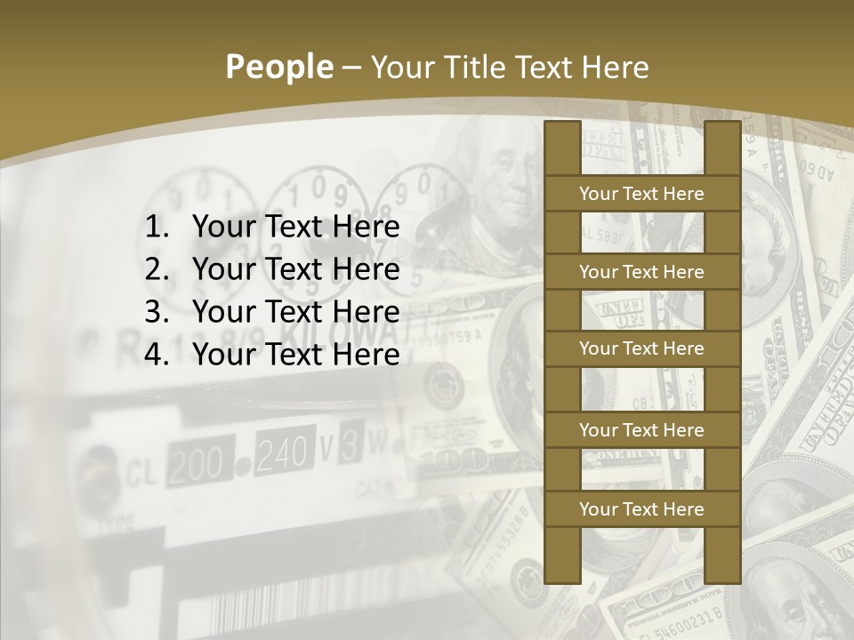 Aging Finger Two PowerPoint Template