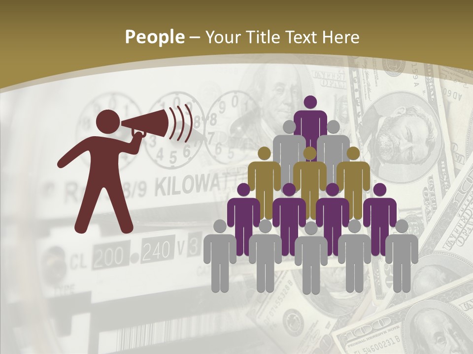 Aging Finger Two PowerPoint Template