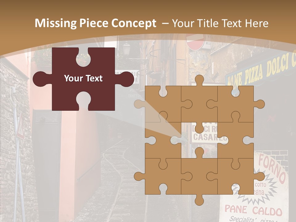 Female Aging Grandmother PowerPoint Template