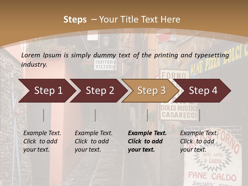 Female Aging Grandmother PowerPoint Template