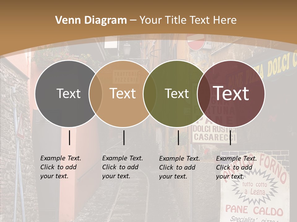 Female Aging Grandmother PowerPoint Template