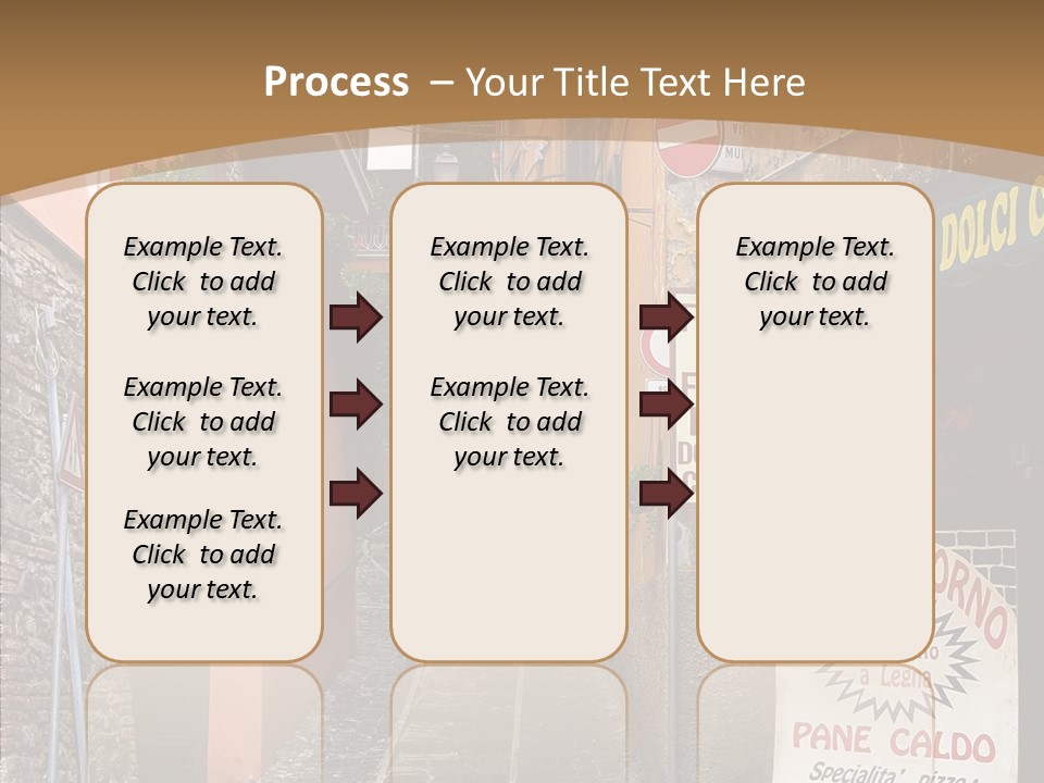 Female Aging Grandmother PowerPoint Template
