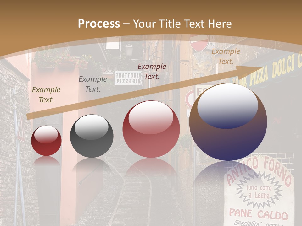 Female Aging Grandmother PowerPoint Template