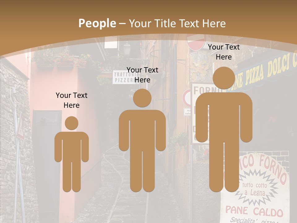Female Aging Grandmother PowerPoint Template