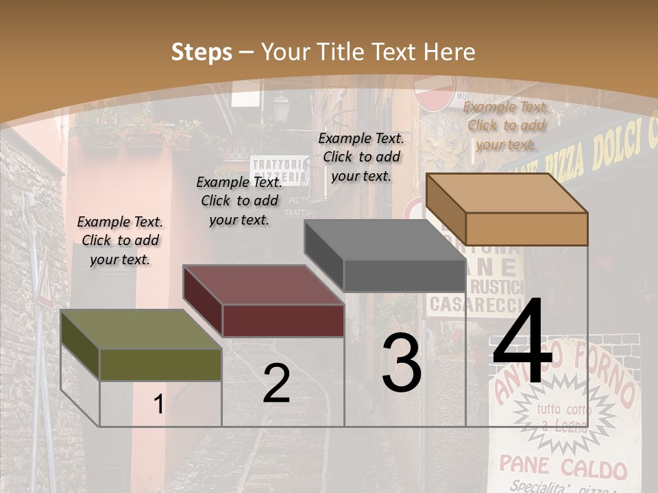 Female Aging Grandmother PowerPoint Template