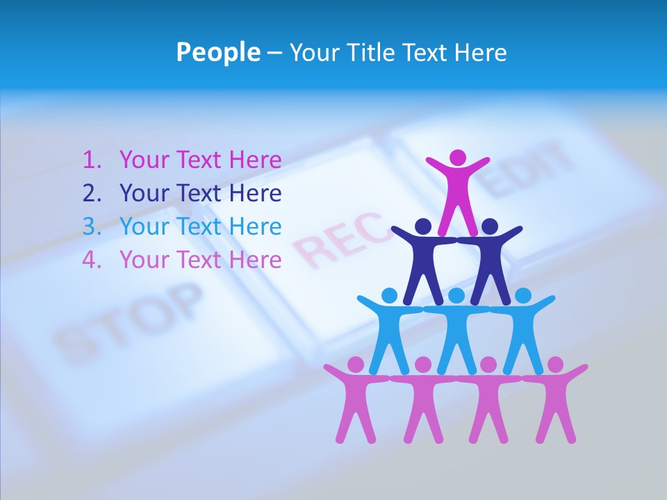 Female  Senior PowerPoint Template