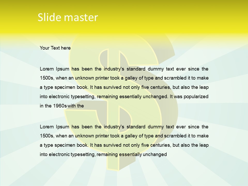 Elderly Hand Senior PowerPoint Template