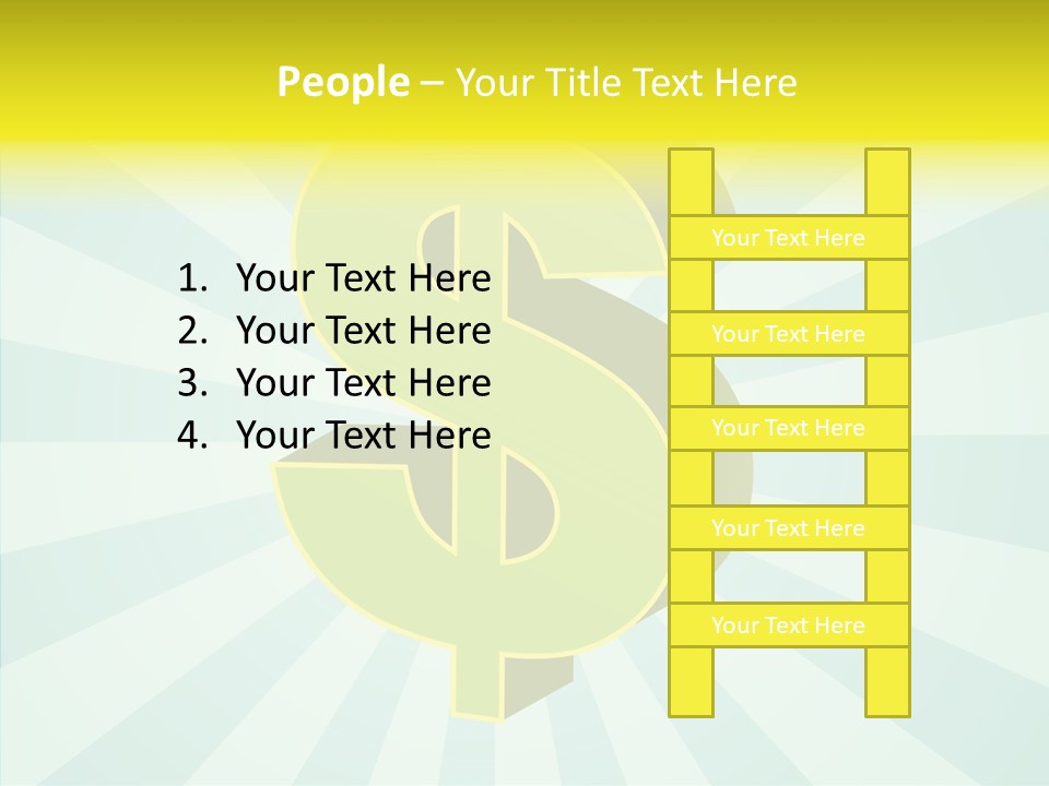 Elderly Hand Senior PowerPoint Template