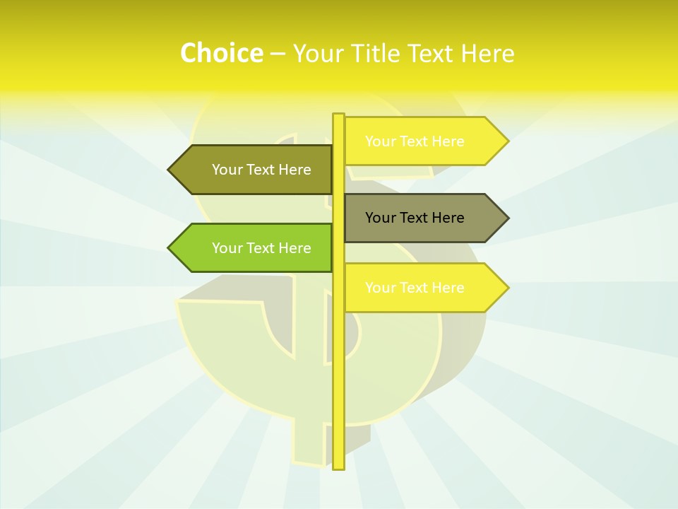 Elderly Hand Senior PowerPoint Template