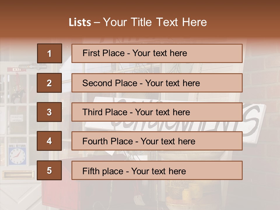 Touching Grandmother Senior PowerPoint Template