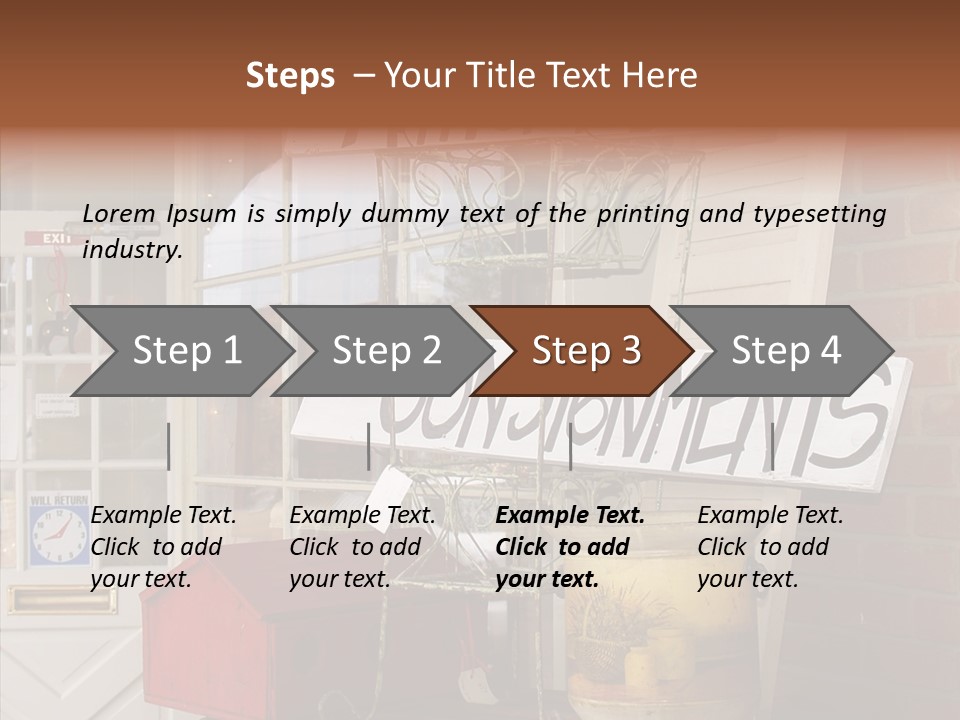 Touching Grandmother Senior PowerPoint Template