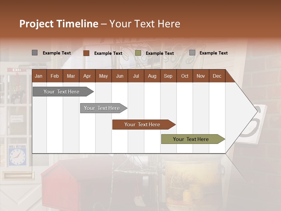Touching Grandmother Senior PowerPoint Template