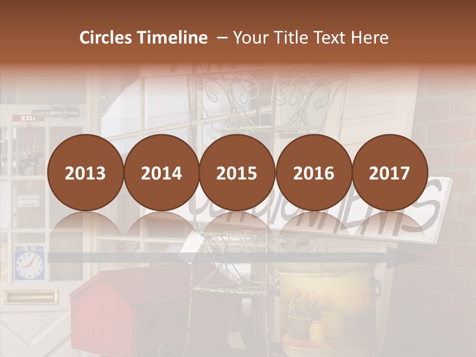 Touching Grandmother Senior PowerPoint Template