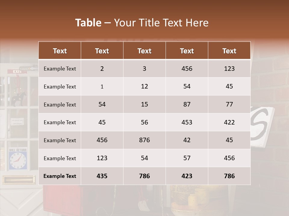 Touching Grandmother Senior PowerPoint Template