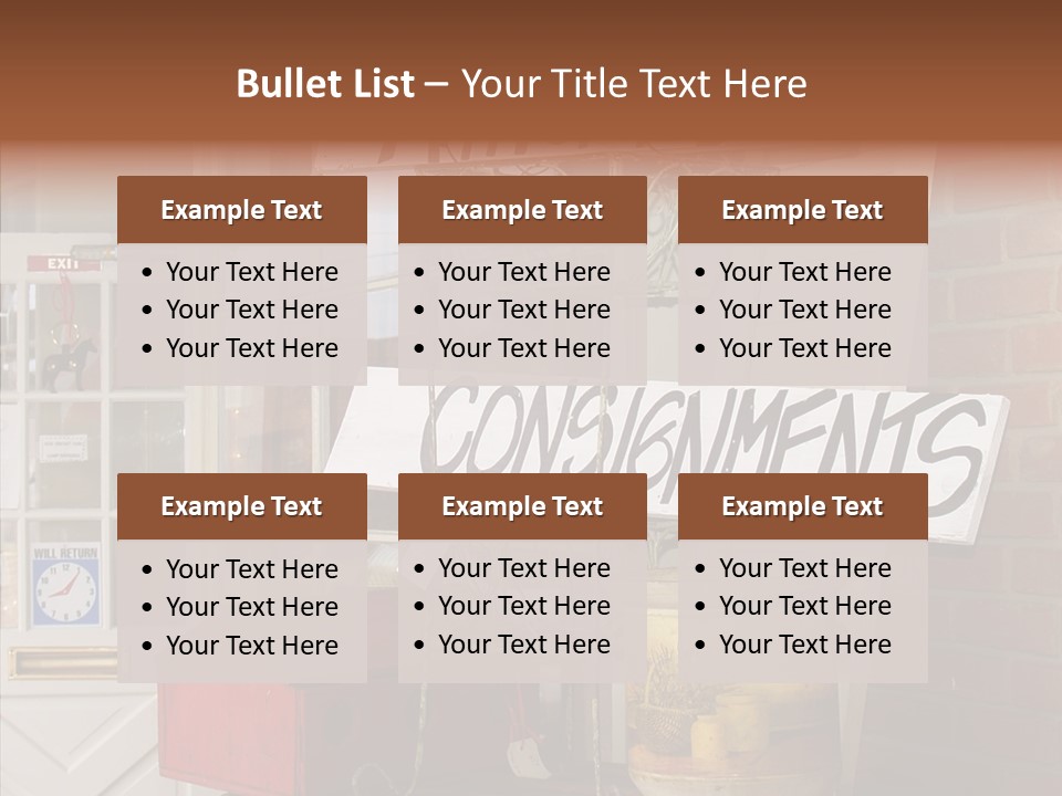 Touching Grandmother Senior PowerPoint Template