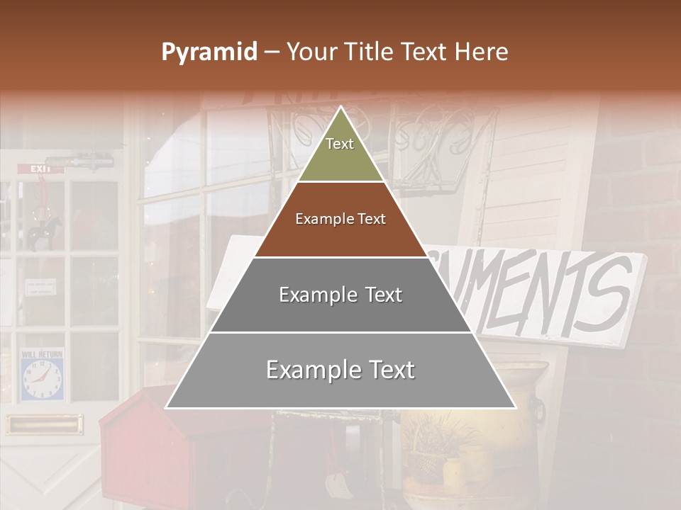 Touching Grandmother Senior PowerPoint Template