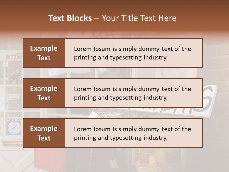 Touching Grandmother Senior PowerPoint Template