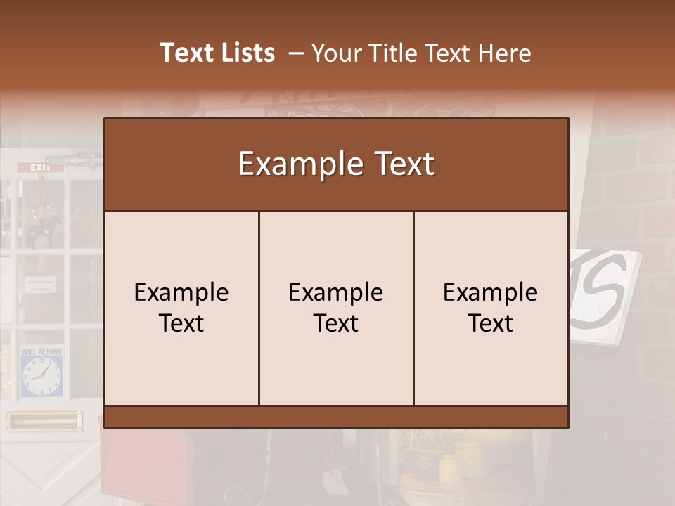 Touching Grandmother Senior PowerPoint Template