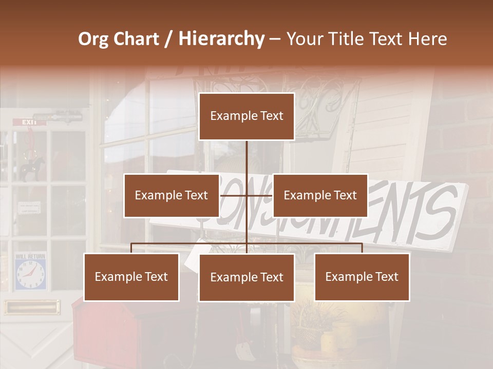 Touching Grandmother Senior PowerPoint Template