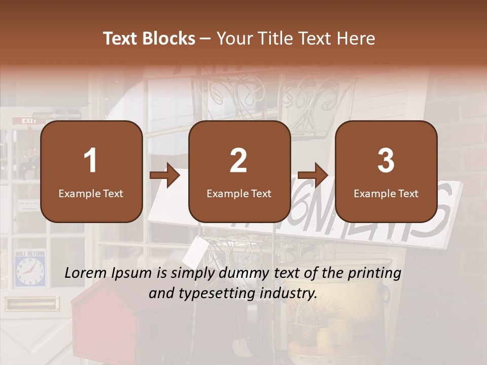 Touching Grandmother Senior PowerPoint Template