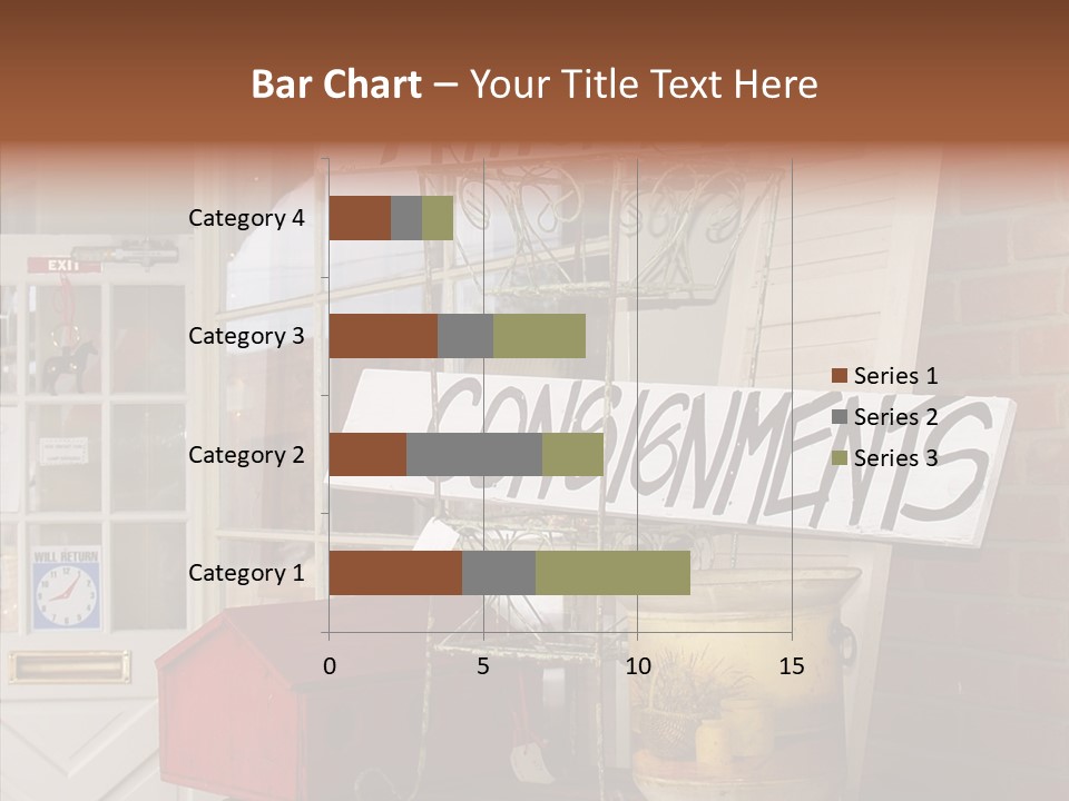 Touching Grandmother Senior PowerPoint Template