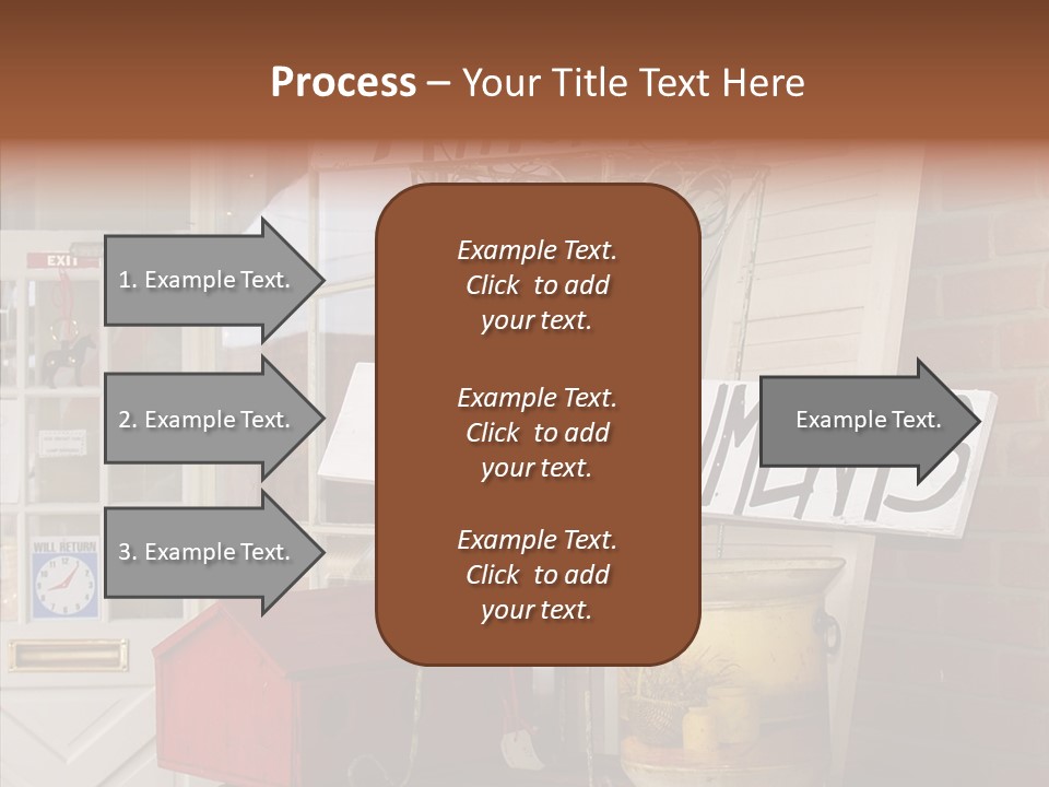 Touching Grandmother Senior PowerPoint Template