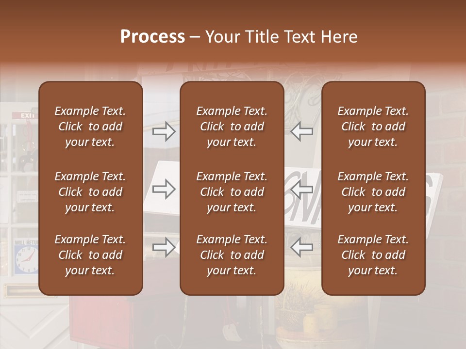 Touching Grandmother Senior PowerPoint Template