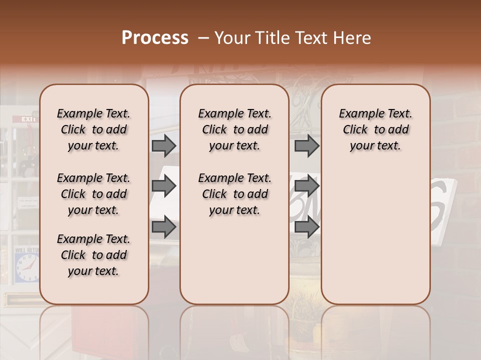 Touching Grandmother Senior PowerPoint Template