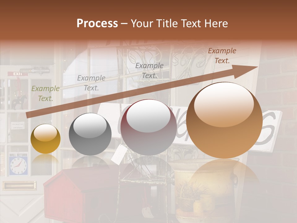 Touching Grandmother Senior PowerPoint Template