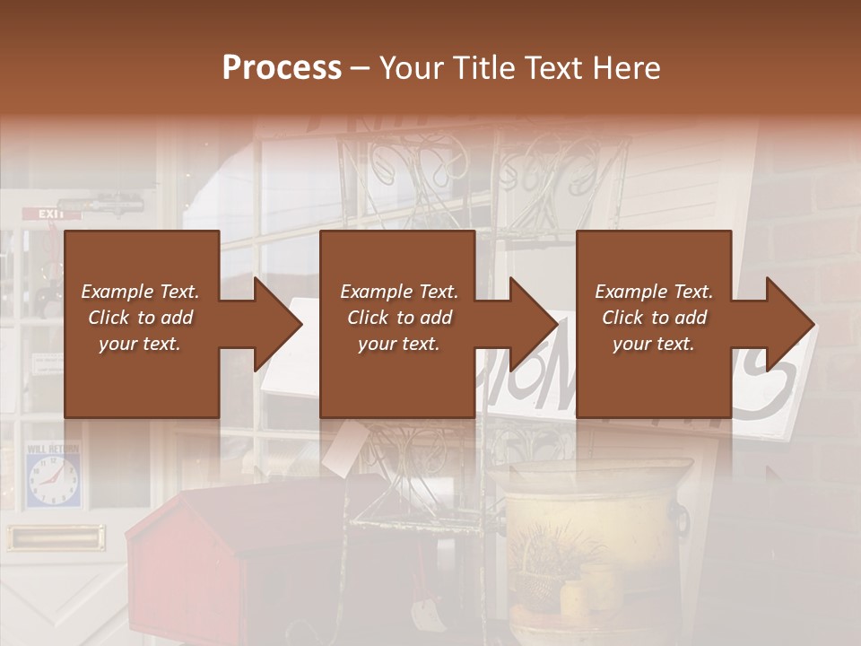 Touching Grandmother Senior PowerPoint Template
