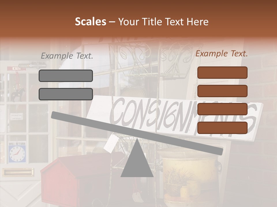 Touching Grandmother Senior PowerPoint Template