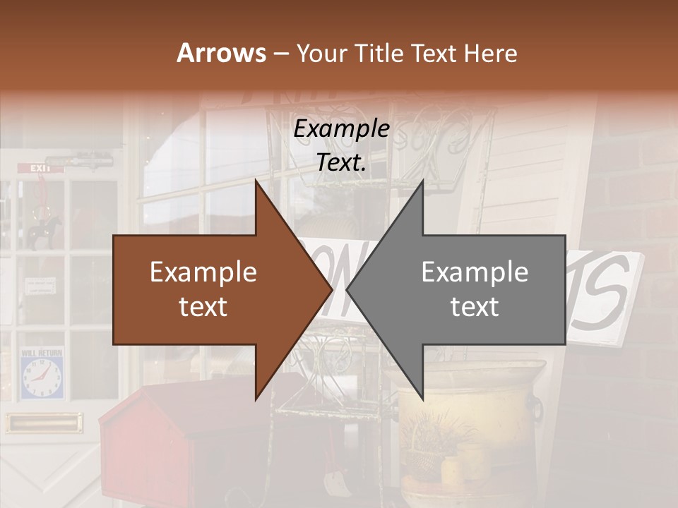 Touching Grandmother Senior PowerPoint Template
