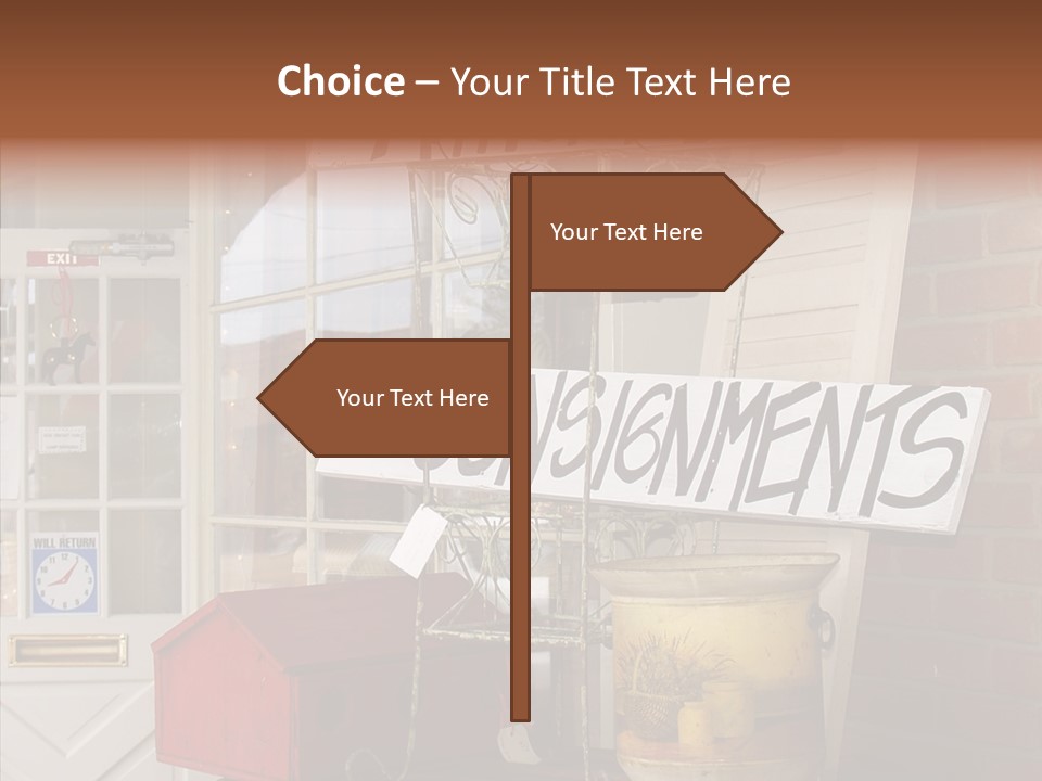 Touching Grandmother Senior PowerPoint Template