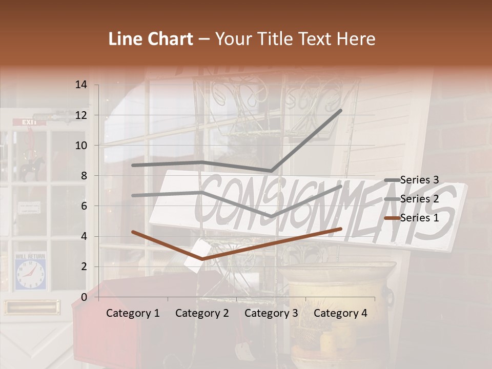 Touching Grandmother Senior PowerPoint Template