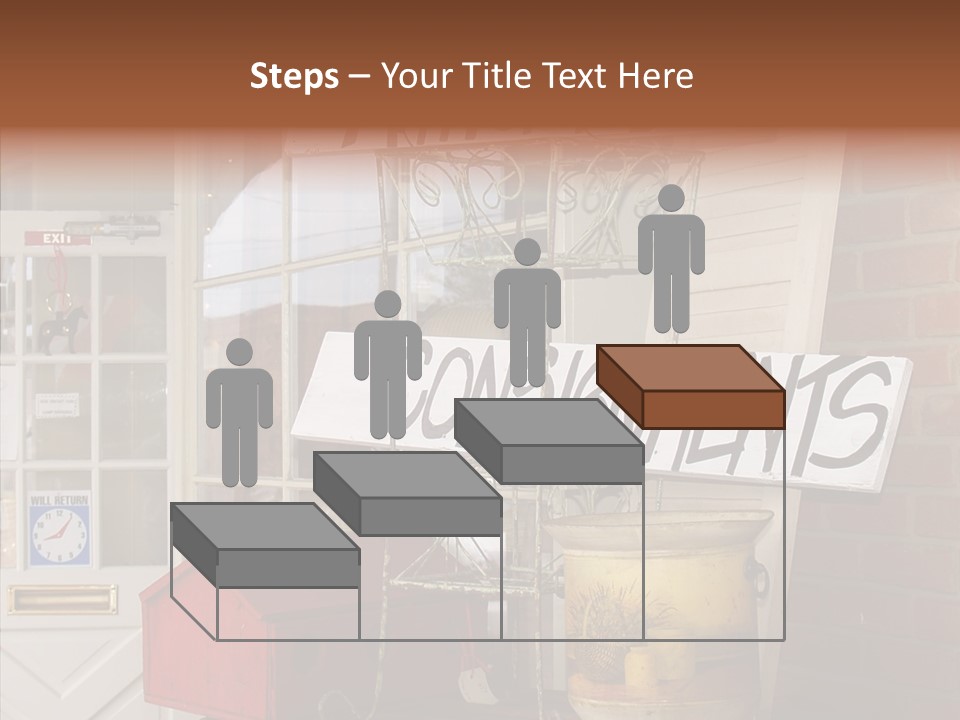 Touching Grandmother Senior PowerPoint Template